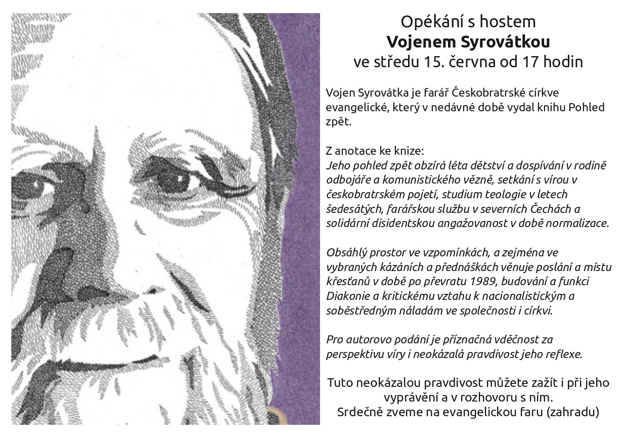 Pozvanka Opékání s hostem